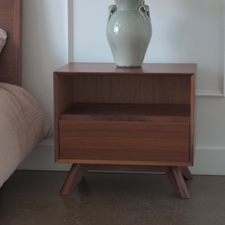 Mirah - Walnut Nightstand